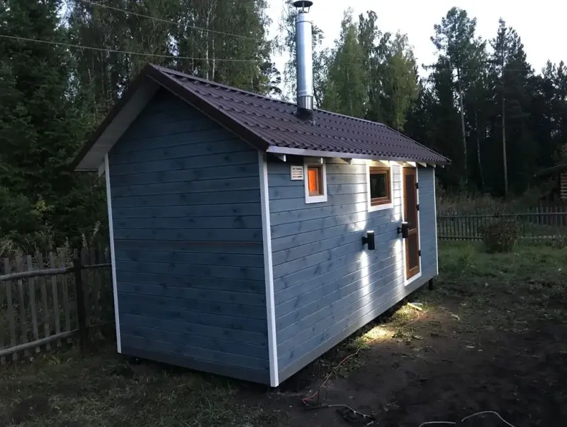 Франшиза Бани Лапина - производство готовых бань