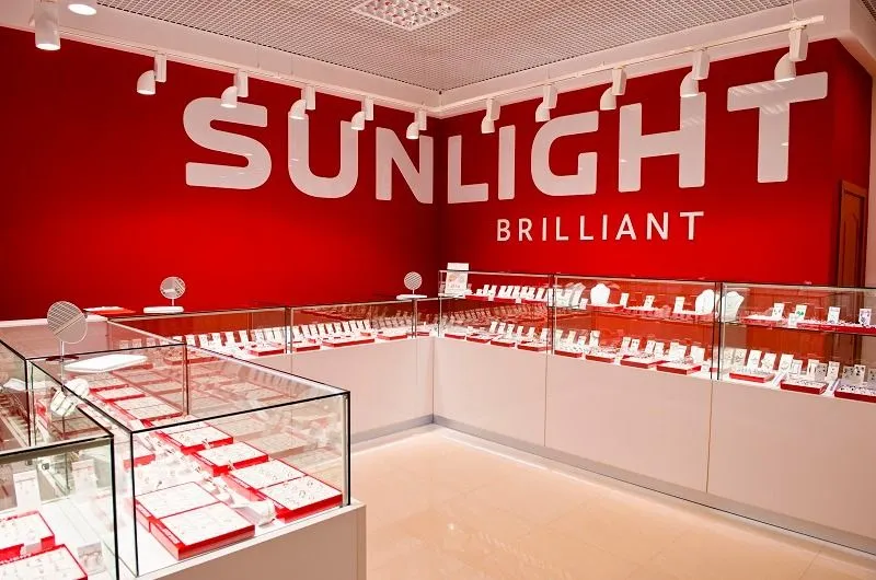 Франшиза SUNLIGHT - продажа ювелирных украшений