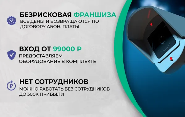 Франшиза HomeDiTech - аренда видеонаблюдения